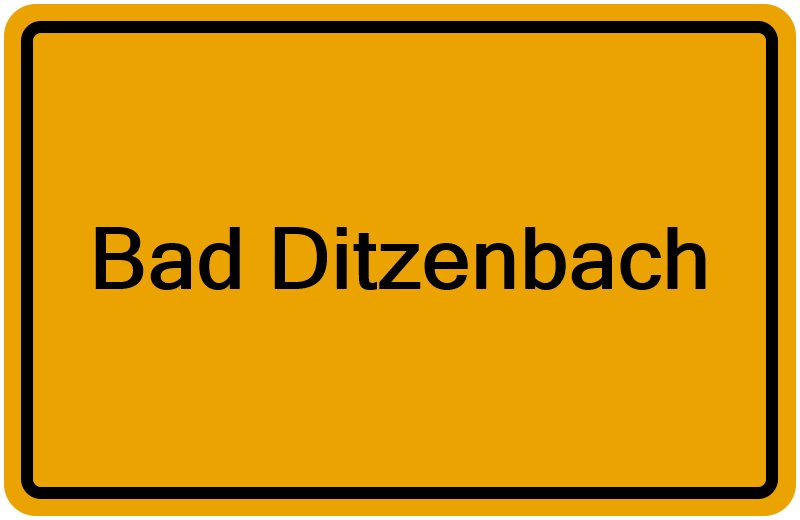 Handelsregisterauszug Bad Ditzenbach